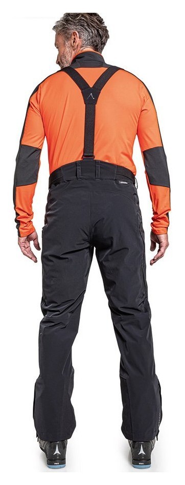 Штани утеплені чоловічі Schoeffel SKI PANTS MAROISPITZE M 48 Black 9990 (10-22994-WRH)