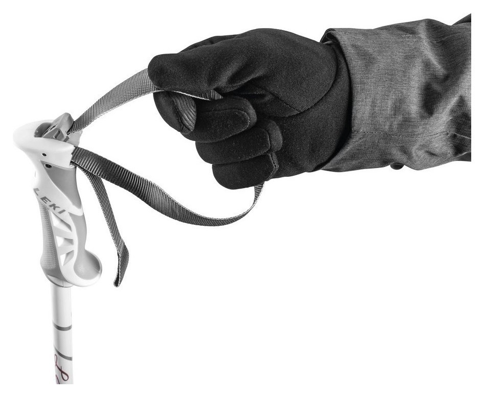 Палиці для гірських лиж Leki BLISS W 110см Gunmetal/white/black (64946501-WRH)