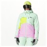 Picture Organic куртка лижна Seen W 2025 silt green-acid lime-orchid L
