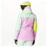 Picture Organic куртка лижна Seen W 2025 silt green-acid lime-orchid L Фото - 1