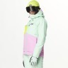 Picture Organic куртка лижна Seen W 2025 silt green-acid lime-orchid L Фото - 2