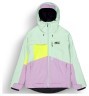 Picture Organic куртка лижна Seen W 2025 silt green-acid lime-orchid L Фото - 7