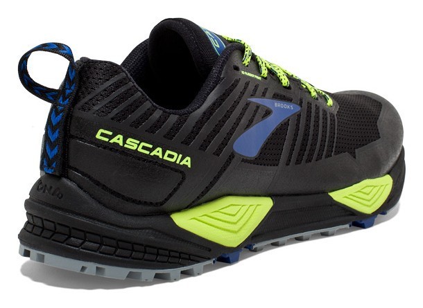 Кросівки чоловічі Brooks CASCADIA 13 M 43 (9.5US) Black/nightlife/blue (1102851D004)