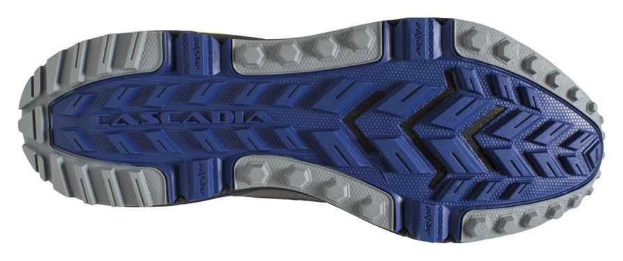 Кросівки чоловічі Brooks CASCADIA 13 M 43 (9.5US) Black/nightlife/blue (1102851D004)