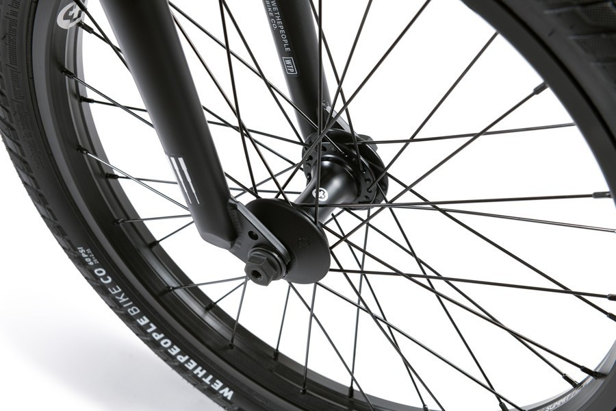Велосипед WeThePeople BMX CRYSIS 20.5″TT Matt black (01001120)