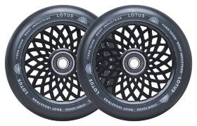 Колеса для трюкового самокату Root Lotus Pro 110mm (пара) - Black/Black