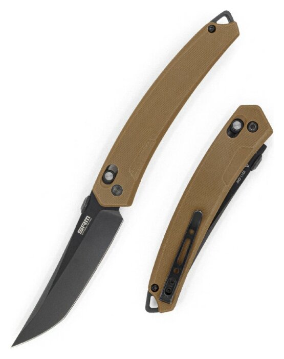 Ніж складаний SRM 9211-GW, коричневий