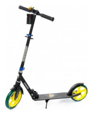 Дорослий самокат Amigo PRIME SUPER (Чорний)