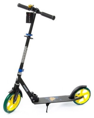 Дорослий самокат Amigo PRIME SUPER (Чорний)