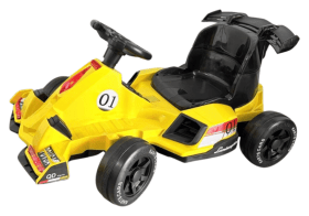 Дитячий електрокар UV12 Formula 25 (Оранжевый)