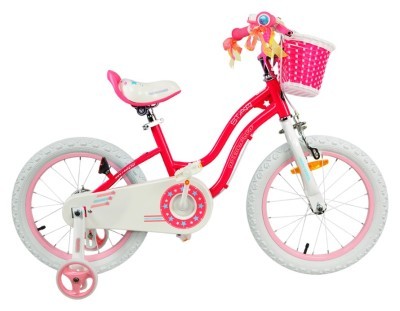 Велосипед RoyalBaby STAR GIRL 18", OFFICIAL UA, рожевий