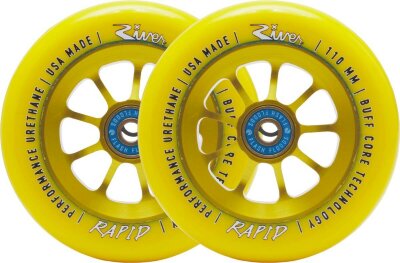 Колеса для трюкового самокату River Naturals Rapid Pro Scooter 110mm - Sunrise