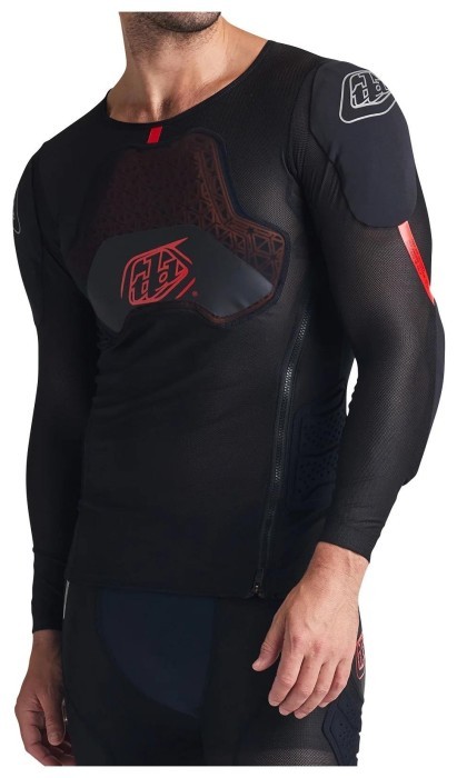 Захист тіла TLD STAGE GHOST D30 LS BASELAYER [BLACK] XL