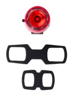 Ліхтар SKS FY-305 задній 1 діод, червоний (без батарейок)