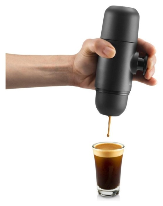 Набір для кави Wacaco Minipresso GR: кавоварка, кошики, резервуар та чохол