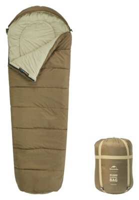 Спальник з капюшоном Naturehike MJ 600 CNK2300SD014, коричневий