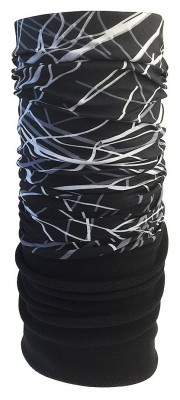 Бандана-бафф багатофункціональна Crow PIPELINE One size Black/white (CBMS19U1M)