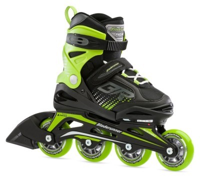 Роликові коньки дитячі Bladerunner PHOENIX M 29-32 (K12.0) 185-205 мм Black/green (0T101000)