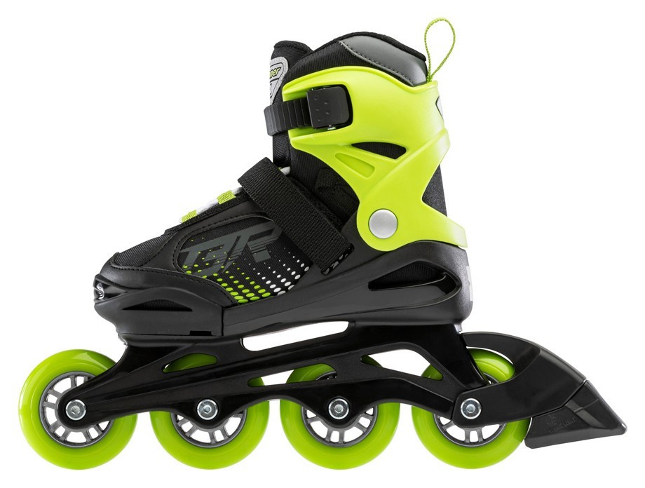 Роликові коньки дитячі Bladerunner PHOENIX M 29-32 (K12.0) 185-205 мм Black/green (0T101000)