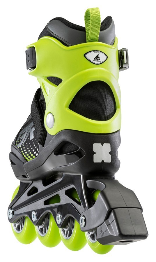 Роликові коньки дитячі Bladerunner PHOENIX M 29-32 (K12.0) 185-205 мм Black/green (0T101000)