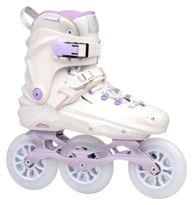 Фріскейтові роликові ковзани Flying Eagle X7T Reaver білі