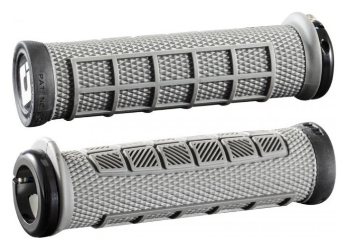 Гріпси ODI Elite Pro Graphite/Black w/Black clamp (графітові з чорними замками)