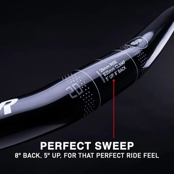 Кермо DMR ODUB BAR - 35 - 20mm Rise - Black