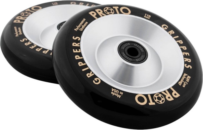 Колеса для трюкового самокату Proto Full Core Gripper Pro Scooter Wheels 2-Pack 110mm - Silver