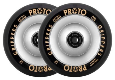 Колеса для трюкового самокату Proto Full Core Gripper Pro Scooter Wheels 2-Pack 110mm - Silver