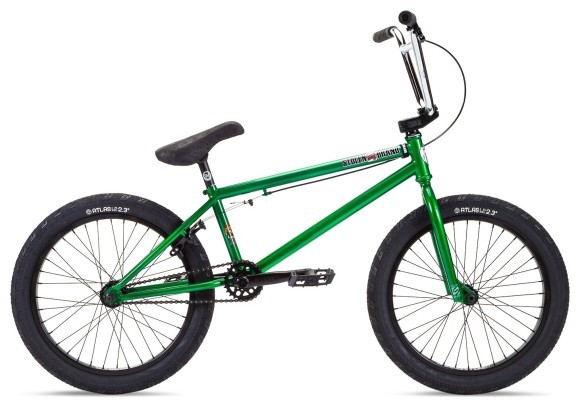 Велосипед 20" Stolen HEIST 21.00" 2022 DARK GREEN W/ CHROME (Pivotal seat)