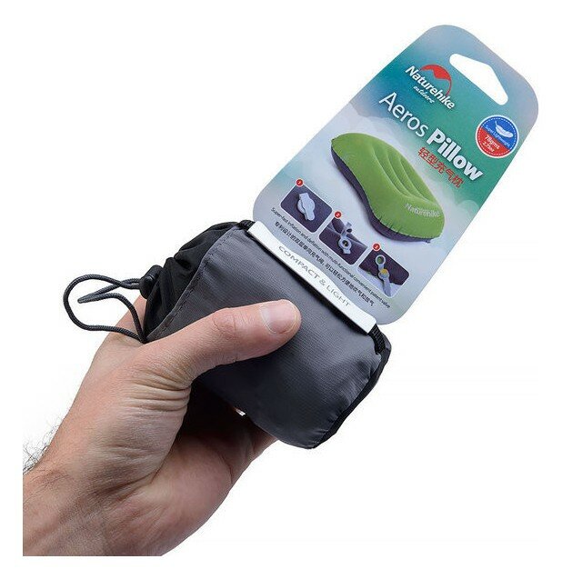 Подушка надувна Naturehike Ultralight TPU NH17T013-Z, зелена