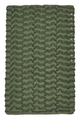 Матрац туристичний надувний двомісний  Naturehike CNK2550WS019, 200х125х6.5 см, зелений, для кемпінгу із мішком для надування