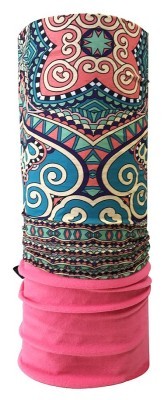 Бандана-бафф багатофункціональна Crow KASHMIR One size Turquoise/coral (CBMS17W1M)