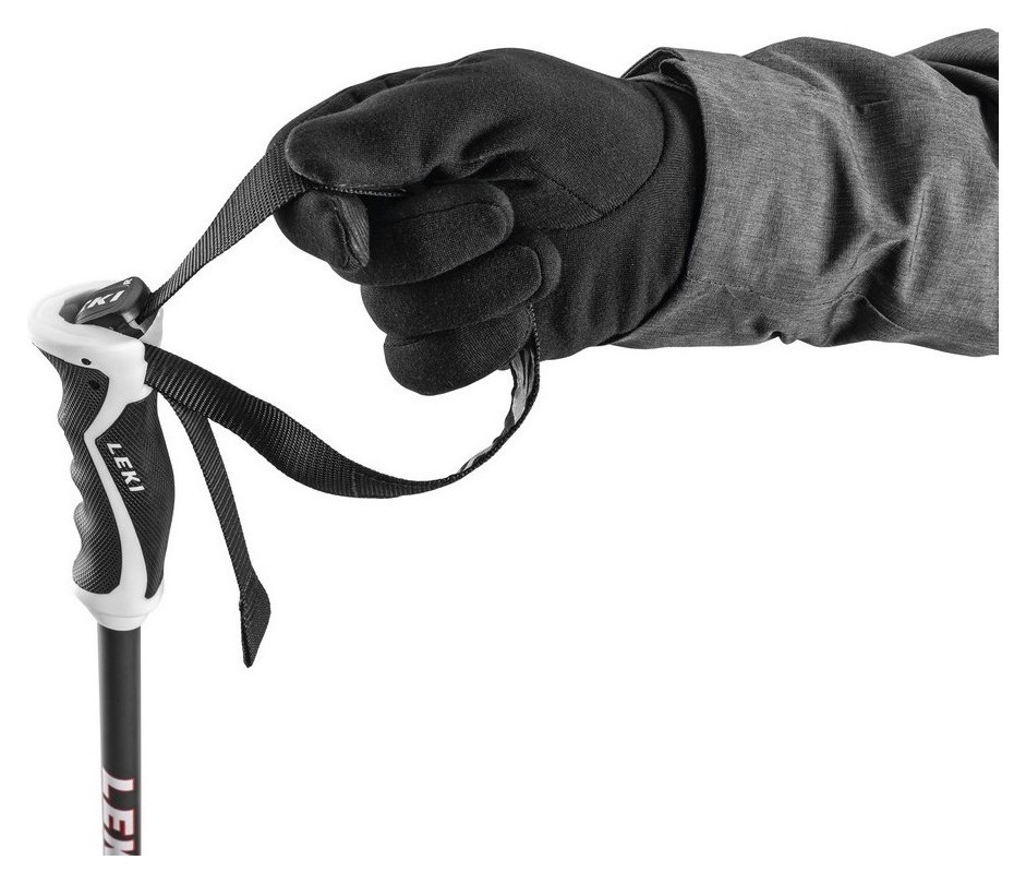 Палиці для гірських лыж Leki NEOLITE 115см Black/white/fluorescent red (64946441-WRH)