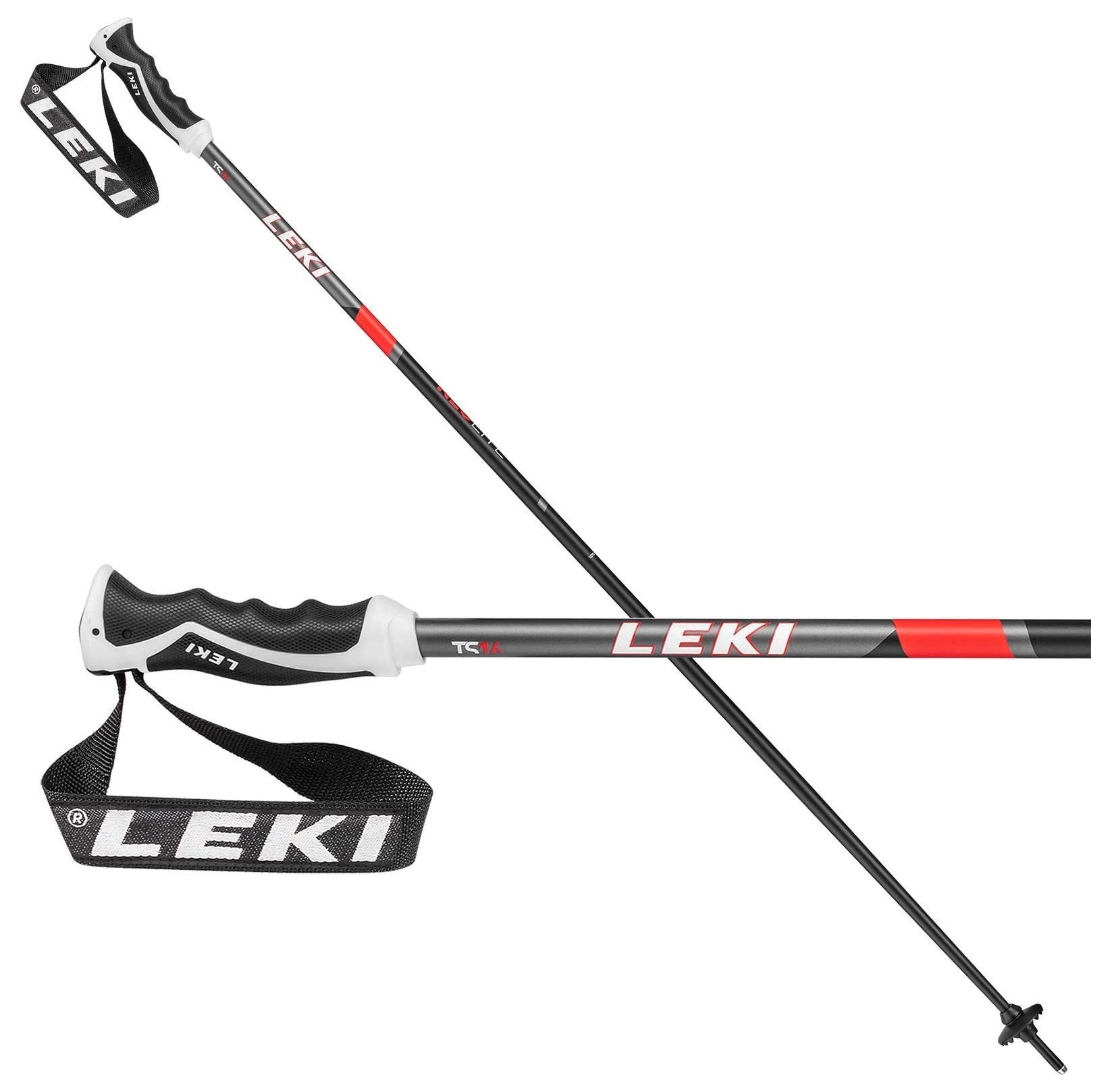Палиці для гірських лыж Leki NEOLITE 115см Black/white/fluorescent red (64946441-WRH)
