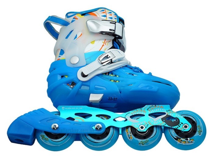 Дитячі розсувні ролики Flying Eagle S6S Junior сині