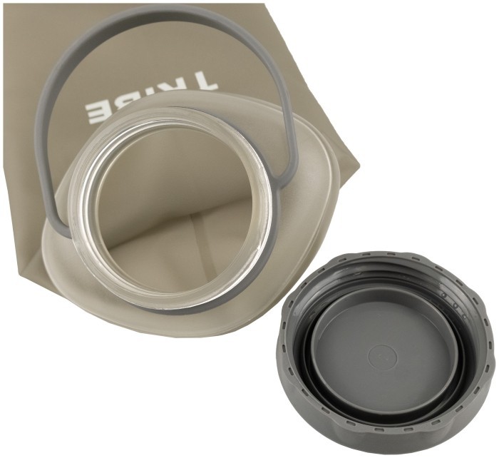 Пляшка Tribe Soft Bottle 1,5 л TPU м'яка  T-FE-0024-grey