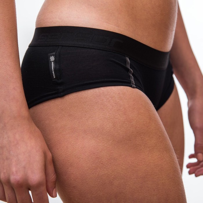 Термотруси жіночі Sensor Merino Active black 11109020, SW25MA-black-S