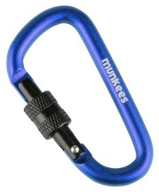 Munkees 3246 карабін D with Screw Lock 6 мм x 60 мм
