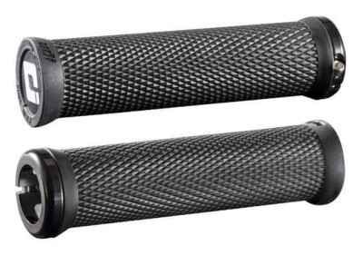 Гріпси ODI Elite Motion Black/Black w/Black clamp (чорні з чорними замками)