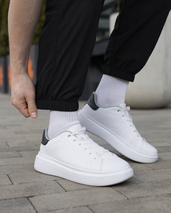 Чоловічі штани джогери з плащівки чорні Pobedov Ground