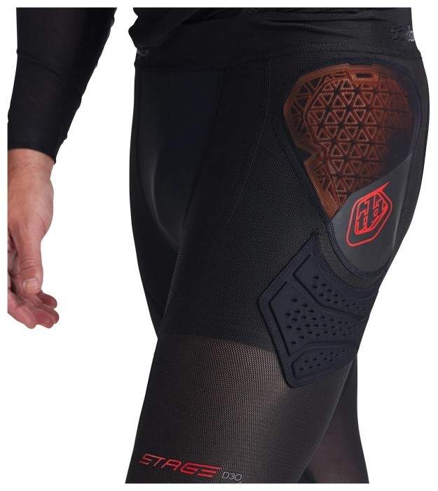 Защитні штани TLD STAGE GHOST D30 PANT BASELAYER [BLACK] M