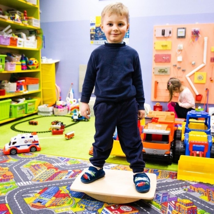 Балансувальна дошка Більгоу для дітей від 1 року (50х33 см)