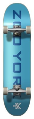 Zoo York Скейтборд Logo Block Complete (8&quot; - Blue/White)