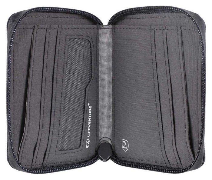 Гаманець Lifeventure Recycled RFID Bi-Fold Wallet navy