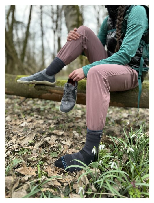 Шкарпетки водонепроникні Dexshell Running Lite 2.0 Socks, сірі, розмір M (39-42)