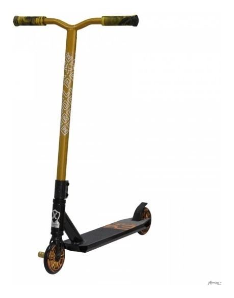 Трюковий самокат Explore SPADE (чорний)