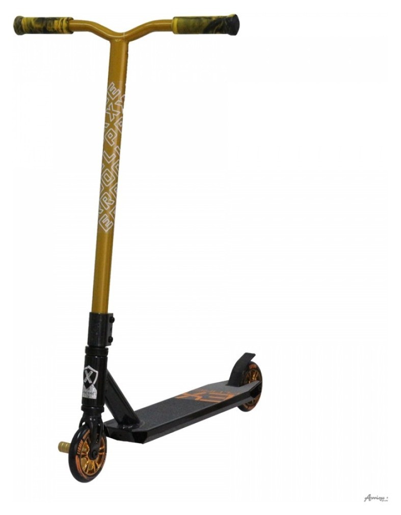 Трюковий самокат Explore SPADE (чорний)