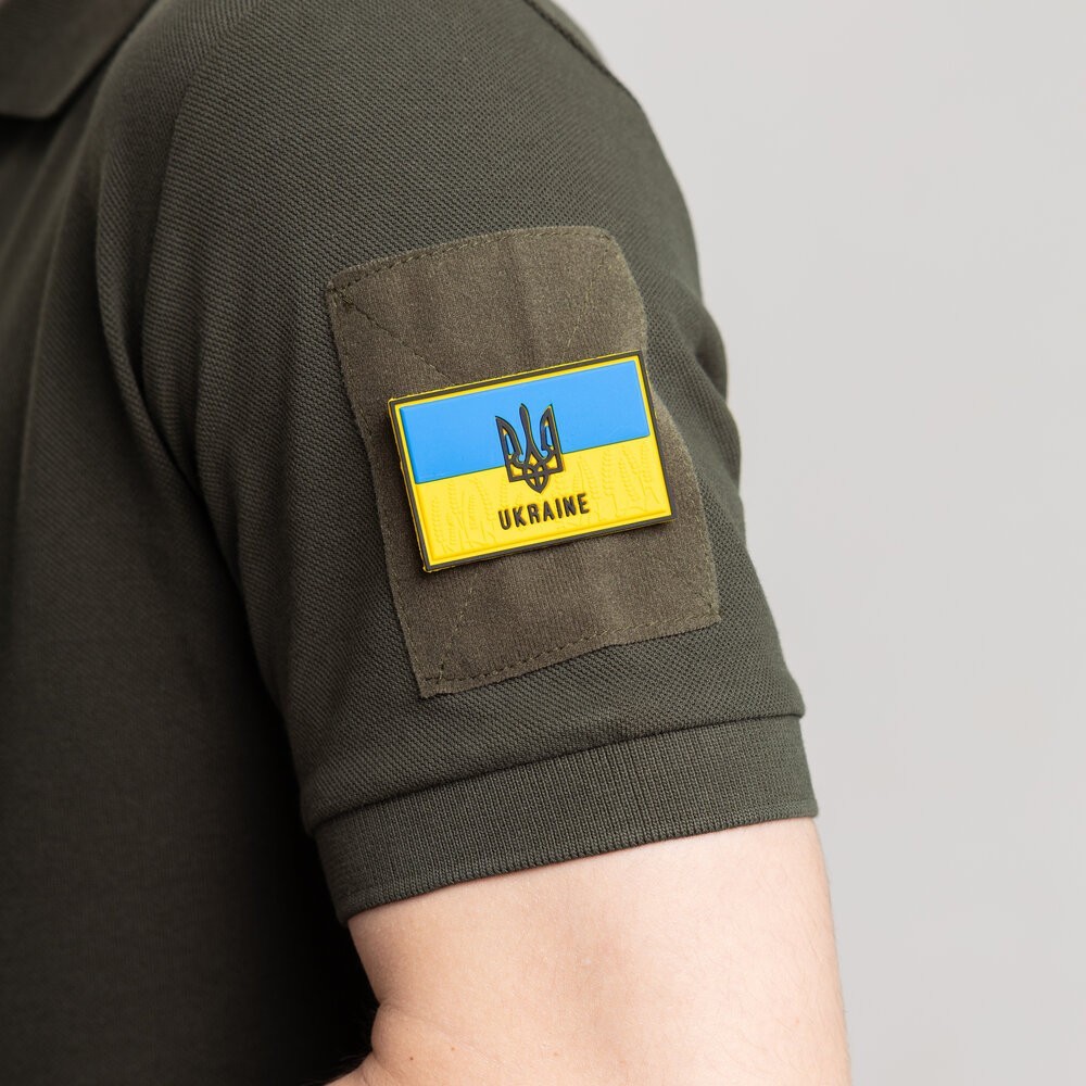 Легке тактичне літнє чоловіче хакі поло Pobedov Royal BATAL Військове