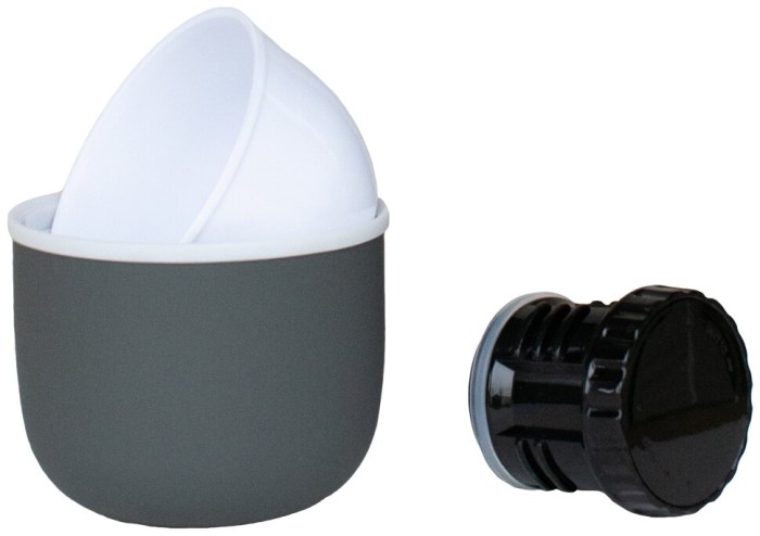 Термос TRAMP Soft Touch 0,75 л, Сірий